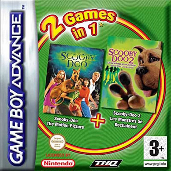 2 Games in 1 Double Pack: Scooby-Doo / Scooby-Doo 2: Monsters Unleashed