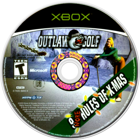Outlaw Golf: 9 More Holes of X-Mas - Disc Image