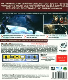 Dead Space 3 - Box - Back