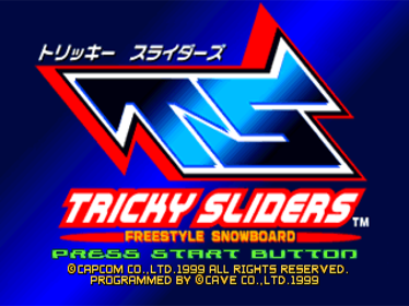 Trick'N Snowboarder - Screenshot - Game Title