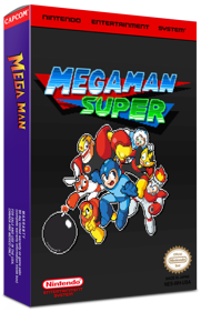 Megaman: Super - Box - 3D