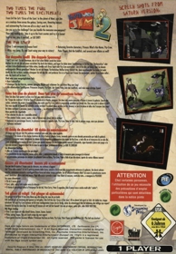 Earthworm Jim 2 - Box - Back Image