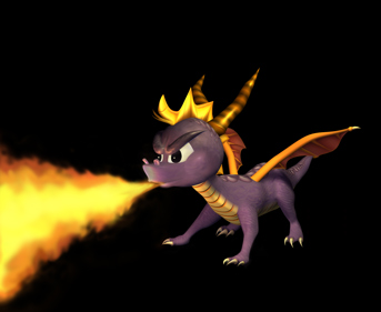 Spyro the Dragon - Advertisement Flyer - Front Image