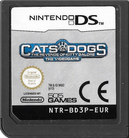 Cats & Dogs: The Revenge of Kitty Galore: The Videogame - Cart - Front Image