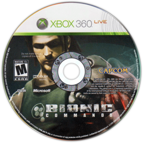 Bionic Commando - Disc Image