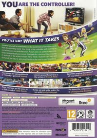Kinect Sports - Box - Back