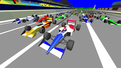 Virtua Racing - Fanart - Background Image