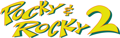 Pocky & Rocky 2 - Clear Logo