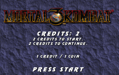 Mortal Kombat 3 - Screenshot - Game Title