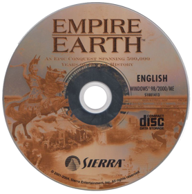 Empire Earth: Gold Edition - Disc