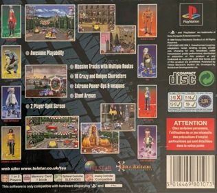 Wreckin Crew: Drive Dangerously - Box - Back