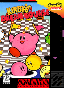 Kirby's Dream Course - Fanart - Box - Front
