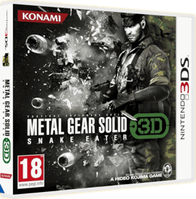 Metal Gear Solid 3D: Snake Eater - Box - 3D