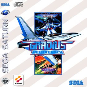 Gradius: Deluxe Pack - Fanart - Box - Front