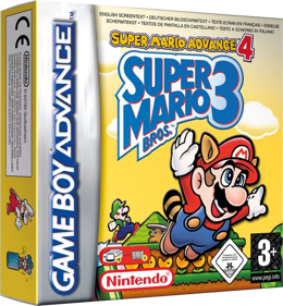 Super Mario Advance 4: Super Mario Bros. 3 - Box - 3D