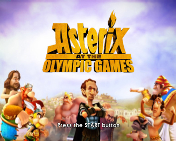 Astérix at the Olympic Games - Screenshot - Game Title