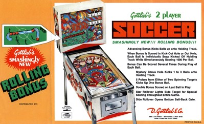 Soccer (Gottlieb)