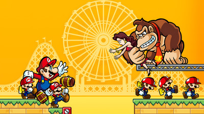 Mario vs. Donkey Kong: Mini-Land Mayhem! - Fanart - Background Image