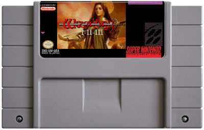 Wizardry I-II-III: Story of Llylgamyn - Fanart - Cart - Front
