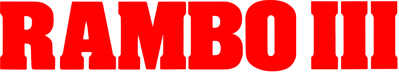 Rambo III - Clear Logo Image