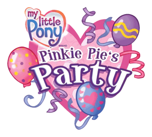 My Little Pony: Pinkie Pie's Party - Clear Logo Image