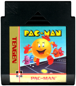 Pac-Man (Tengen) - Cart - Front