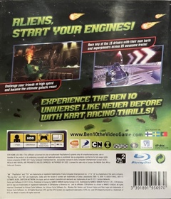 Ben 10: Galactic Racing - Box - Back