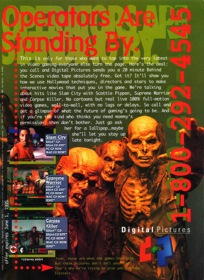 Corpse Killer - Advertisement Flyer - Front