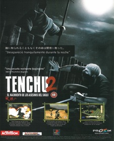 Tenchu 2: Birth of the Stealth Assassins - Advertisement Flyer - Front Image