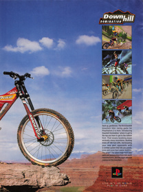 Downhill Domination - Advertisement Flyer - Front