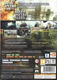 Ace Combat: Assault Horizon Enhanced Edition - Box - Back