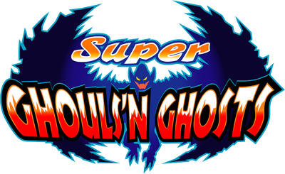 Super Ghouls 'n Ghosts - Clear Logo