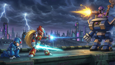 Mega Man X - Fanart - Background