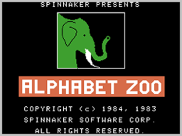 Alphabet Zoo - Screenshot - Game Title Image