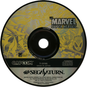 Marvel Super Heroes - Disc Image