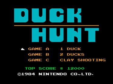 Super Mario Bros. / Duck Hunt - Screenshot - Game Title Image
