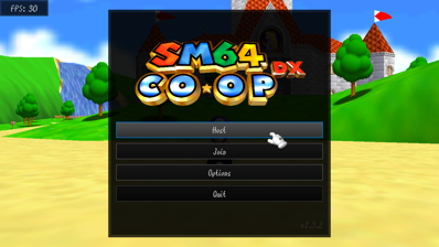 Super Mario 64 Coop Deluxe - Screenshot - Game Title