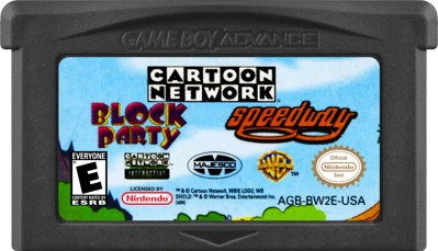 2 Games in 1: Cartoon Network Block Party / Cartoon Network Speedway - Cart - Front Image