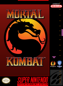 Mortal Kombat - Fanart - Box - Front