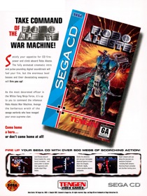 Robo Aleste - Advertisement Flyer - Front