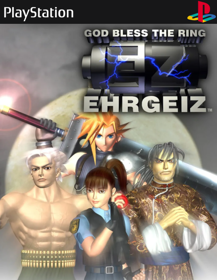 Ehrgeiz: God Bless the Ring - Fanart - Box - Front