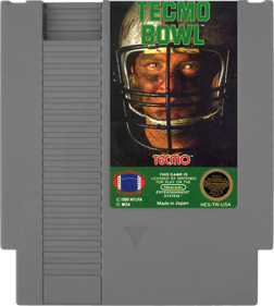 Tecmo Bowl - Cart - Front Image
