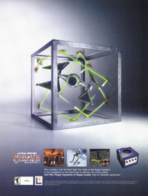 Star Wars: Rogue Squadron II: Rogue Leader - Advertisement Flyer - Front