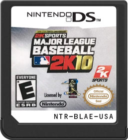 Major League Baseball 2K10 - Cart - Front Image