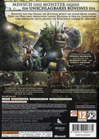 Majin and the Forsaken Kingdom - Box - Back