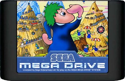 Lemmings - Fanart - Cart - Front