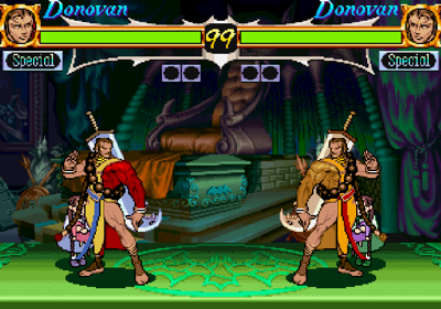 Night Warriors: Darkstalkers' Revenge - Screenshot - Gameplay