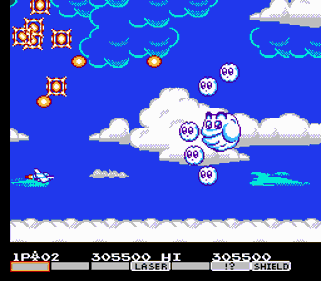 Parodius - Screenshot - Gameplay