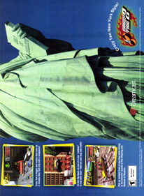 Crazy Taxi 2 - Advertisement Flyer - Front