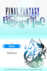 Final Fantasy Crystal Chronicles: Echoes of Time - Screenshot - Game Title